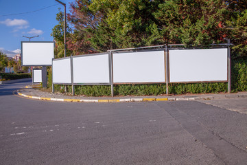 Obraz premium free billboard ad writing