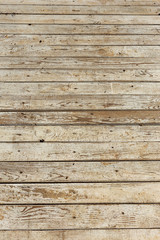 Fototapeta na wymiar Old wooden background of white shabby painted wooden planks. Background of old painted texture wood as a basis for vintage creative design