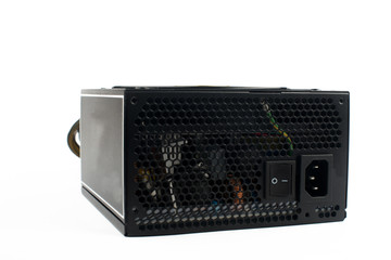 wire from power supply. the power supply from the computer