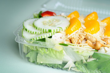 Fresh Cashew Chicken Salad - Healthy Eating Diet Food