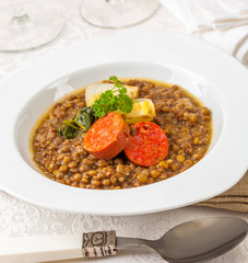 Lentils dish