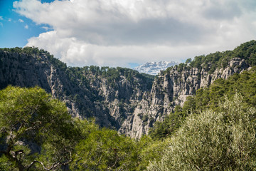 beautiful views of rock