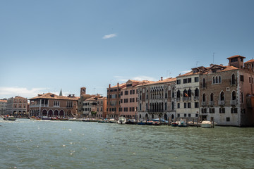Obraz premium Venice, Italy - June 2018 : Venice streets view, architecture details.