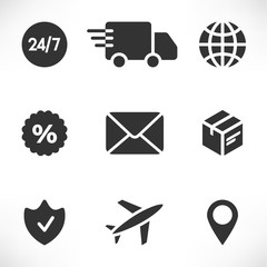 Delivery Icons Set © Ketmut