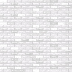 Vector brick wall white