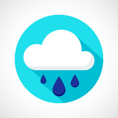 weather downpour rain icon