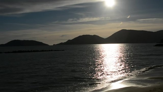 il mare della Liguria a Lerici - Golfo dei poeti