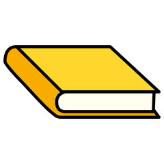 text book isolated icon