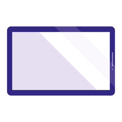 tablet device isolated icon