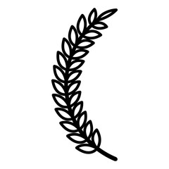 wreath leafs premium icon