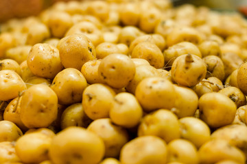 Fresh Creole potatoes.