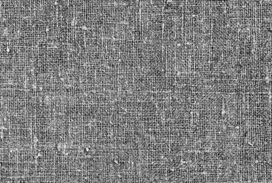 Burlap, natural coarse cloth, tablecloth with folds