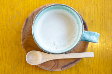 カフェのコーヒーカップ
