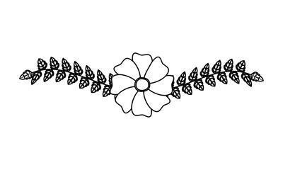 flowers leaves decoration