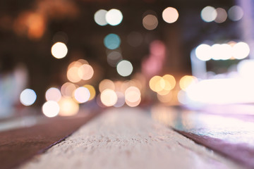 Fototapeta premium abstract blur and defocused with beautiful bokeh for background