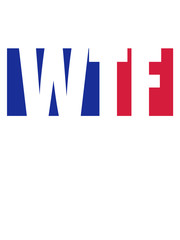 blau rot wtf balken streifen what the fuck was zum teufel zur hölle text logo lustig verrückt cool design