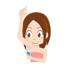 わきの下　ニオイ　制汗剤　デオドラント　女性　制汗スプレー