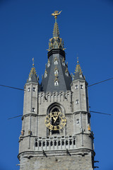 Fototapeta na wymiar ベルギー・ゲントの鐘楼