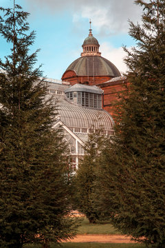 The Peoples Palace Greenhouse On Glasgow Green