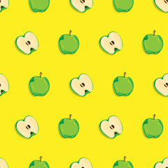 fruit pattern background graphic apple