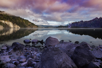 Atardecer en Bariloche