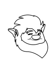 saint patrick lemprechaun head character