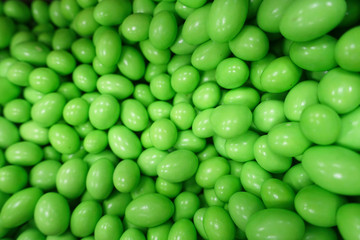 green, chocolates