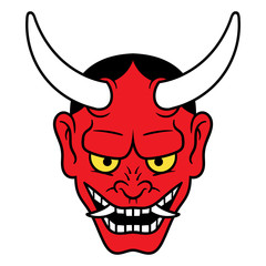 Cartoon Japanese Oni