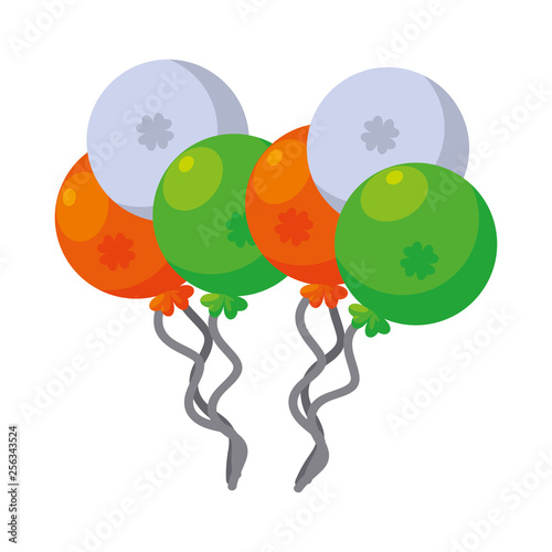 saint patricks balloons helium