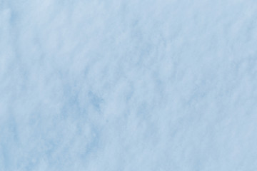background of fresh snow texture in blue tone