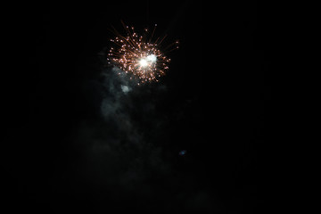 fireworks display