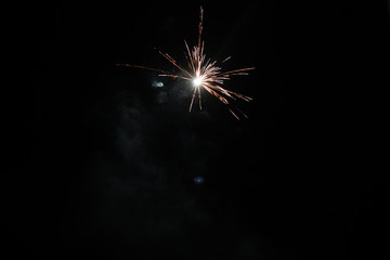 fireworks display