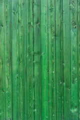 Fototapeta premium Wooden texture with old peeling paint green