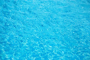 Blue swimming pool