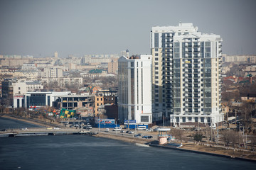 Fototapeta premium Cityscape from a height