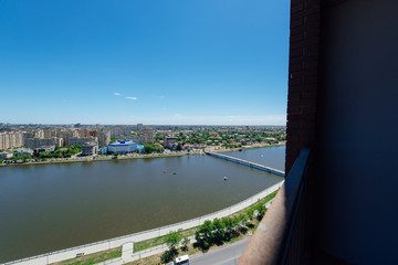 Cityscape from a height