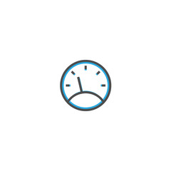 Speedometer icon design. Transportation icon vector design