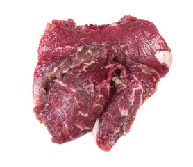 Obraz premium Pieces of raw beef meat