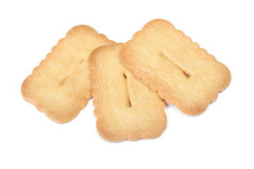 Heap of rectangular cookies