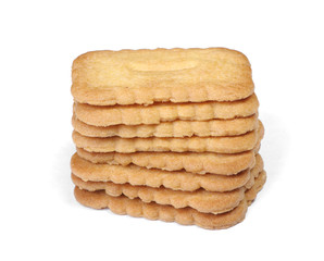 Heap of rectangular cookies