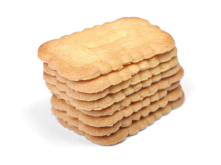 Heap of rectangular cookies