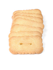 Heap of rectangular cookies