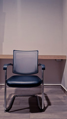 chair in empty room