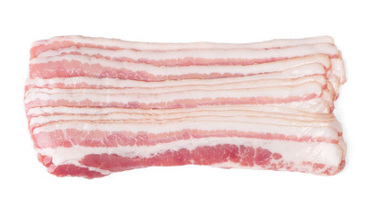 Several slices of bacon