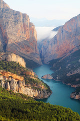 Fototapeta premium Congost de Mont Rebei, Spain