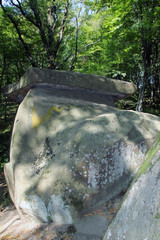  Ancient megalithic dolmen, Tuapse, Russia 