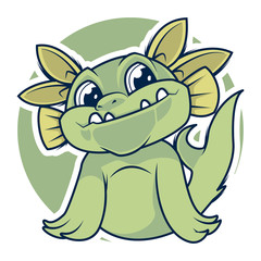 funny monster vector illustration