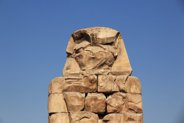 Colossi of Memnon, Luxor, Egypt, Nile