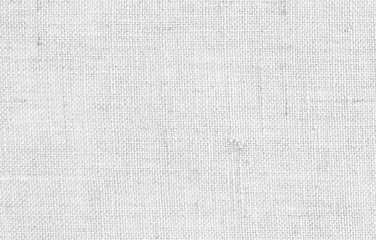 White linen fabric texture or background