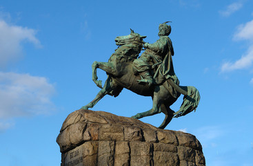 Fototapeta premium Hetman Bogdan Khmelnitsky Statue